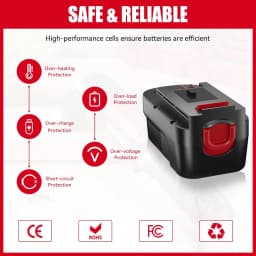 1/2/4Pack 4.8Ah HPB18 Replace Battery for Black Decker 18V Ni-MH A1718 A18NH A18E HPB18-OPE HPB18-OPE2 244760-00 Tools Battery