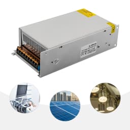 9.65*4.92*2.56inch Modern AC220V Wall Mount Rectangular Silver Switch Power Supply for Display Screen Power Supplies