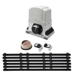 Automatic Sliding Gate Opener Kit 6M 1200KG with Keypad Heavy Duty Electric Gate Motor System