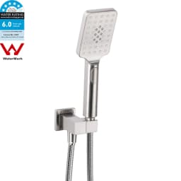 **Sydney Stock** KYLINS Brushed Gold Gun Metal Chrome Black 3 Mode Hand Held Shower Head Set Square Mixer Taps WELS WATERMARK