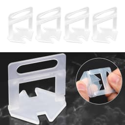 4000x Tile Leveling System Clips Levelling Spacer Tiling Tool Floor Wall 1.5mm