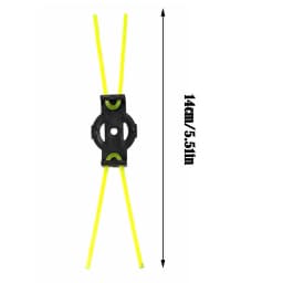 10pcs Simple Grass Rope Mower Accessories Mower Wear-resistant Cutting Rope Mower Head Weeding Brush Removing Moss Rust