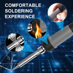ILIBILIB 90W Soldering Iron Kit LCD Digital Electric Welding Gun Tool Adjustable Tempe