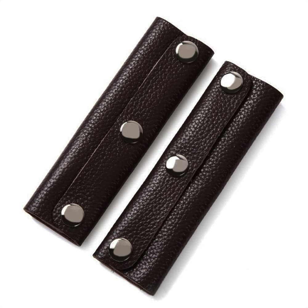 Suitcase Grip Protective Cover Luggage Bag Handle Wrap Leather Anti-stroke Stroller Shoulder Strap Pad Grip Cover Bag