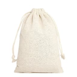 30PCS Drawstring Storage Bags Calico Bags Natural Linen Tote Gift Bag Bulk