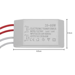 220V to 12V Low Voltage Halogen Lamp Electronic Transformer Small Power Supply Driver Adapter Lighting Accessories