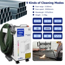 1500W Laser Cleaning Machine Cleaning Width 300MM Rust Removal Cleaning Oil Paint for Metal Rust Removing Machine Laser Cleaner