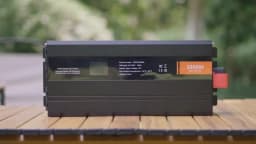 SucceBuy Pure Sine Wave Inverter 300Watt with2AC Outlets 2USB Port 1 Type-C Port Remote Control Small Home Devices