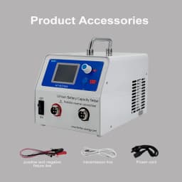 Battery Tester Battery Capacity Analyzer Charge and Discharge 50A Li-ion LiFePo4 Load Detection Aging Arrester Partial Capacity