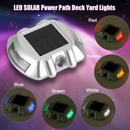【2026 Flash】LED Solar Light Multipurpose LED Outdoor Lamp Bright Solar Power Solar Pathway Lamp for Lawn for Pathway for Garden for Yard