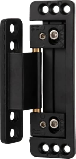 Door Hinges, Pack of 2, Adjustable Concealed Door Hinges, Object Door Hinges, Ultra Thin Hidden Hinges, Heavy Duty, Zinc Alloy