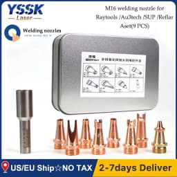 CQWY Fiber Laser Welding Nozzle Copper Nozzle M16 For SUP20T SUP21T SUP23T HW970 HW980 Raytools BW101 Relfar Laser Weld Gun Head