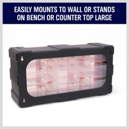 HORUSDY 22 Drawers Storage Cabinet Tool Box Bin Chest Case Plastic Organiser