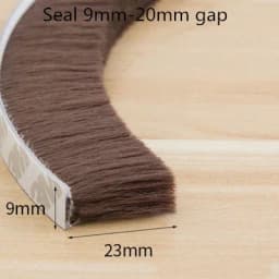 5/10M New Home Windproof Tape Sealing Strip Pile Weatherstrip Home Door Window Sound Insulation Dust Strip Weather Stripping