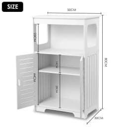 Maxkon Freestanding Bathroom Cabinet Storage Shelf Organiser Stand Waterproof Cupboard