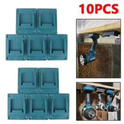 10X Power Tool Bracket For Bosch/Makita 18V Battery Machine Holder Storage Rack