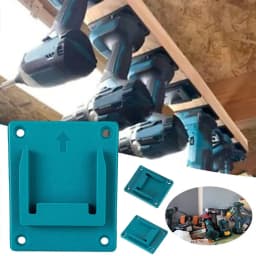 10X Power Tool Bracket For Bosch/Makita 18V Battery Machine Holder Storage Rack