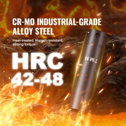 SucceBuy 1/2" 3/8" Drive Impact Socket Set 34/48/90PCs SAE Metric Cr-V/Cr-Mo Socket Set 6 Point Alloy Steel Repair