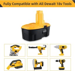 100% New 1/2/4 DC9096 18V 5500mAh Ni-MH Power Tool for Dewalt DC9096 DE9039 DE9095 DW9098 DE9503 DW9096 Replacement Battery Pin