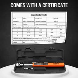 HORUSDY 3Pc 3/8" Digital Torque Wrench Set Adjustable 3-60N.m / 4.4-44 ft.lb