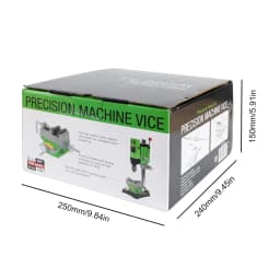 Allsome BG-6368 3-inch Cross-Sliding Vise with Compound Slide for Mill and Drill Press,Cross Slide Drill Press Vise