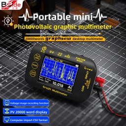 NEW Intelligent Digital Multimeter 20000 Counts Voltage Real-Time Waveform Recording Temperature Test Lithium Battery Voltmeter