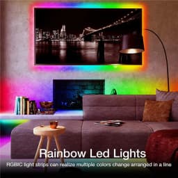 Neon Strip Light Bluetooth Neon Led Strip Lights Smart 1M 2M 3M 5M Waterproof RGBIC Flex Ribbon Led Tape Music Sync