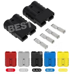 10x Anderson Style Plug connector 50AMP Caravan Trailer Sola 6AWG DC Power Tool