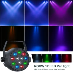 Yiflamefly 60W Combination Bracket Lights 3/6/15CH Suitable for Churches Concerts Weddings Birthday Parties KTV With Carry Bag