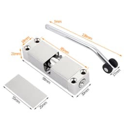 Automatic Mounted Door Gate Closer Adjustable Alloy Surface Spring Loaded NEW 1 set