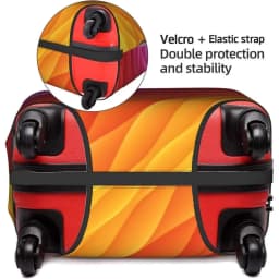 Luggage Cover Stretch Fabric Suitcase Protector Baggage Dust Case Cover Suitable for 18-32 Inch Suitcase Case Travel [P