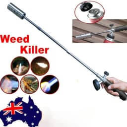 Grass Burner Weed Killer Kit Shrub Garden Tools Butane Gas Torch Fire Lighter