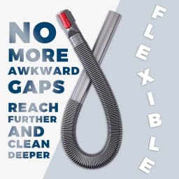 Dryer Vent Cleaner Kit, Hose Spare Parts For Dyson V7 V8 V10 V11 V12 V15 Cordless Vacuum, Perfect Flexible Crevice Tool