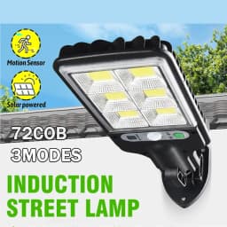 1-2pcs 3000W Solar Flood LED Light Motion Sensor Security Wall Yard Street Outdoor Lamp