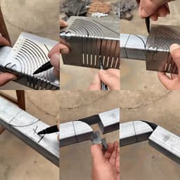 Precision Flex Angle & Arc Marking Tool 20-100mm Adjustable Linear Arc Scriber