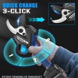 25V Electric Pruner PRU45PLUS 45MM Cutting Size Rechargeable Pruning Shears Australia Citrus Pruning Tool Fast AU Delivery