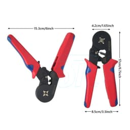 1301 Ferrule Bootlace Crimper Crimping kit 0.25-10mm² Wire Cord End Ratchet Tool