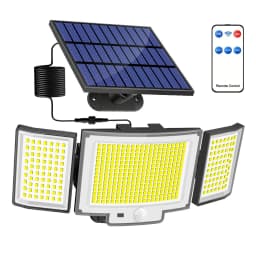 456 LEDs Solar Spotlight With Motion Sensor, Outdoor Flood Lamp, 3 Modes IP65 Garden Light , Courtyard Decorative Camping Lights