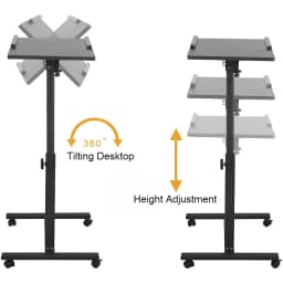 Adjustable Folding Laptop Lazy Table Stand Lap Room Sofa Bed PC Notebook Desk