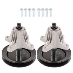 2 Pack Lawnmower Main Shaft Compatible with 918-04822A 618-04422 918-04822B 618-04822A 618-04889 618-04889A 618-04950 918-04822