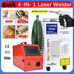 2000W BWT 4-in-1 Fiber Laser Welding Welding Cleaning Cutting Soldering Machine Handheld Laser Welder for Metal 1500W EU Stock