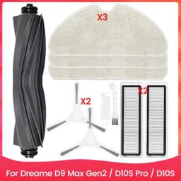 Replacement Kit Accessories For Dreame D9 Max Gen2 / D10S Pro / D10S Robot Vacuum Cleaner Parts