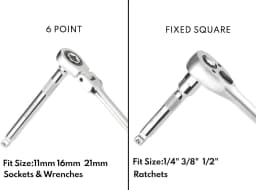 Wobble Extension Set, 9 PCS 1/4 3/8 1/2, Ratchet Extension Set, Socket Adapter