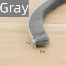 Strong Adhesive And Self-adhesive Wool Strip For Doors And Windows, Windproof, Soundproof, And Soft Wool Strip 5/10/20 Meters