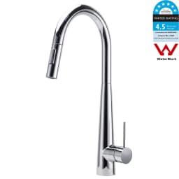 **Sydney Stock** KYLINS SUS304 Brushed Nickel Pull Out Kitchen Mixer Tap Sink Water Faucet Single Handle WaterMark Wels