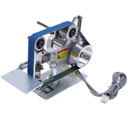 Desktop DIY Polishing Processing Tool, Mini Belt Sander, Vertical Horizontal Dual-use Brushless Belt Sander, Belt Sander for Metal & Wood Rust Removal Work
