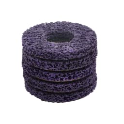 5-Pack Purple Diamond Grinding Wheel 46 Grit 5' 125mm X B 7/8'22.23mm X T 5/8' for Metalworking And Fabrication