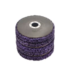 5-Pack Purple Diamond Grinding Wheel 46 Grit 5' 125mm X B 7/8'22.23mm X T 5/8' for Metalworking And Fabrication