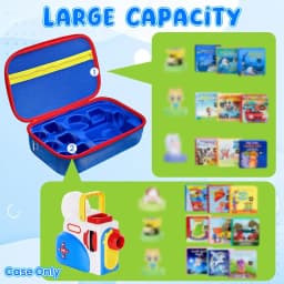 Kids Carrying Case(Box Only)For Little Tikes Story Dream Machine Books Starter Set, Storybooks, Character Collection