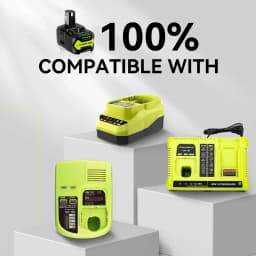 1/2/4PCS 5.0Ah P108 li-on Battery Replace for Ryobi 18V P104 P105 P107 P109 P102 Battery pin Compatible with Cordless Power Tool
